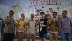 Undian Lucky Draw Central Square Garden, Hendro Lie Bawa Pulang Honda Genio