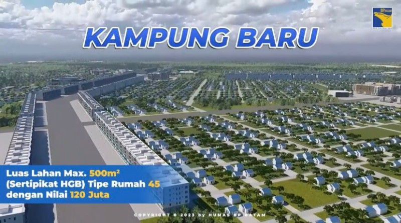 Pemerintah Naikkan Kompensasi, Warga Rempang Akan Direlokasi ke Dapur 3 Sijantung