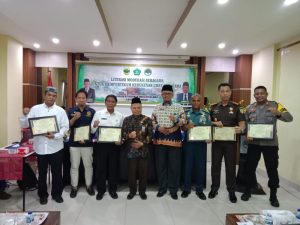 Asisten II Ekonomi Kabupaten Lingga Zainal Abidin Hadiri Kegiatan Literasi Moderasi Beragama