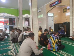 Polres Lingga Tiap Minggu Gelar Pembinaan Kerohanian