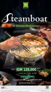 Nikmatnya Steamboat di Hotel Ibis Styles Batam Nagoya, Rp 125 Ribu Sudah Bisa Makan Berdua