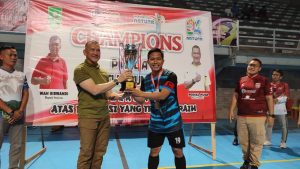 Tumbangkan Zeus FC, Lismana FC Juarai Turnamen Futsal Piala Bupati Natuna
