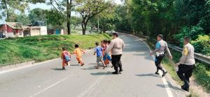 Upaya Polsek Bengkong Lindungi Anak Sekolah