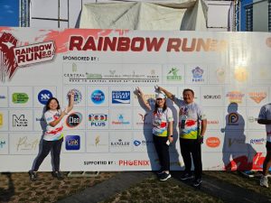 Jadi Sponsor Utama di  Rainbow Run 2.0 Central Group Dukung Penuh Kegiatan Pemuda di Batam