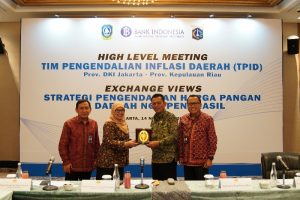 Perkuat Pengendalian Inflasi, TPID Provinsi Kepri dan TPID DKI Jakarta Bersinergi dalam High Level Meeting