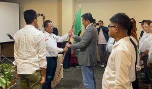 Khazalik Lantik Toto Sumito Ketua PELTI Batam Periode 2023-2028