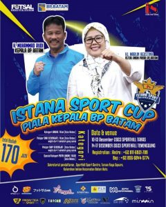 Turnamen Futsal Piala Kepala BP Batam Kategori Pelajar Dimulai Tanggal 14 Desember 2023