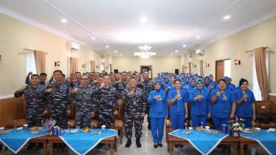 Pangkoarmada I, Laksamana Muda TNI Achmad Wibisono Cek Kesiapan Lanal Karimun