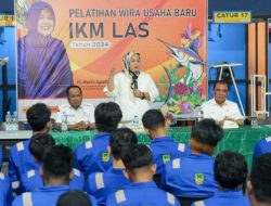 Buka Banyak Peluang, Marlin Hadiri Pelatihan Wirausaha Baru IKM Las