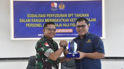 Lanud RHF-KPP Pratama Sosialisasikan Penyusunan SPT Pada Personel