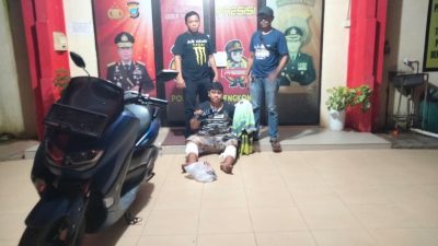 Dua Peluru Bersarang di Kaki Pelaku Curanmor di Bengkong