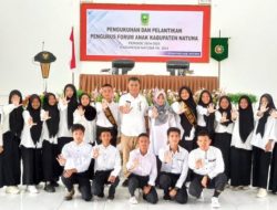 Bupati Natuna Wan Siswandi Lantik Kepengurusan Forum Anak Natuna Periode 2024-2025