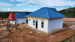 4 Rumah Contoh di Tanjung Banon Rempang Telah Dialiri Listrik dan Air