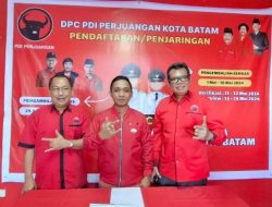 Sekda Jefridin Masuk Bakal Calon Kepala Daerah Hasil Penjaringan DPC PDI Perjuangan Batam