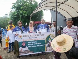 Rayakan Idul Adha, KONI Batam Sumbang 2 Ekor Sapi di Masjid At Taubah