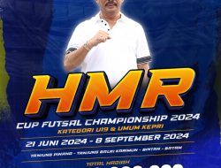 HMR Cup Futsal Championship 2024, Muhammad Rudi Komitmen Dukung Pembinaan Atlet di Kepri