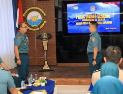 Danlantamal IV Batam Berikan Pembekalan Pada Siswa Dikreg Seskoal Angkatan ke-62