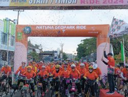 Dilepas Wakil Bupati, Natuna Geopark Ride Berhasil Promosikan Wisata Alam Natuna