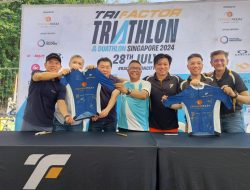 Gandeng Disbudpar Batam, Opus TriFactor Triathlon Batam 2025 Diluncurkan di Singapura