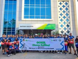 Tingkatkan Silaturahmi, BPJS Ketenagakerjaan Batam Gowes Bareng PWI Kepri
