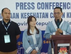 Pasangan Amsakar-Li Claudia Jalani Tes Kesehatan di RSBP Batam