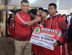 Atlet Berprestasi Natuna Terima Bonus Rp 128 Juta, Bupati Siapkan Fasilitas Olahraga Baru