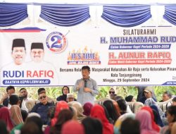 Salam Dua Jari, Masyarakat Tanjungpinang Komitmen Menangkan Rudi-Rafiq di Pilgub Kepri