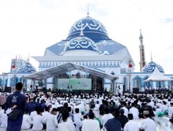 3.000 Santri Penghafal Qur’an Hadiri Peresmian Penggunaan Kembali Masjid Agung Raja Hamidah Kota Batam