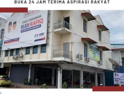 24 Jam Terima Aspirasi Rakyat, Posko Pemenangan Rudi-Rafiq Buka Siang Malam