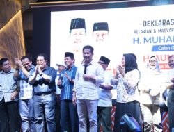 Ribuan Relawan Batuaji Siap Menangkan Rudi-Rafiq