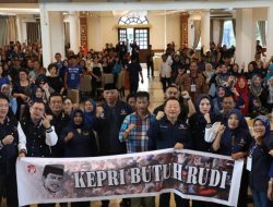Muhammad Rudi Bakar Semangat Pengurus dan Simpatisan Partai NasDem Tanjungpinang