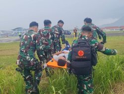 Simulasi Darurat di Lanud RSA: Uji Kesiapan Personel Tangani Insiden Penerbangan di Natuna