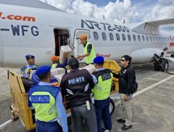 Personel Lanud Raden Sadjad Kawal Logistik Hingga Ke Gudang KPU