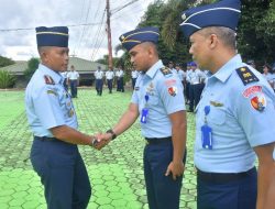 Delapan Personel Lanud RHF Naik Pangkat, Ini Pesan Danalnud RHF