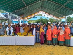 Datang ke Desa Penaga Bintan, Rudi Disambut Meriah Warga