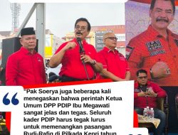 PDIP Konsisten Sejak Awal Usung Rudi-Rafiq, Tim Pemenangan Sesalkan Berita PDIP Bukan Pendukung Rudi-Rafiq