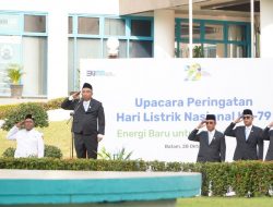 Peringati Hari Listrik Nasional ke-79 dan Hari Sumpah Pemuda ke-96, PLN Batam Gelar Upacara Bendera