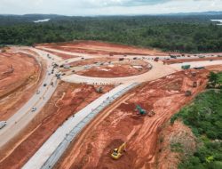 Pembangunan Bundaran Punggur Capai  87 Persen, Akhir Tahun Ditargetkan Rampung