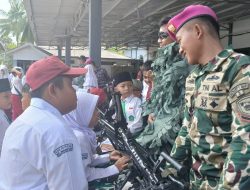 HUT Armada RI ke-79, Pelajar Natuna Saksikan Pameran Senjata di Lanal Ranai