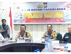 Polres Natuna Gelar Pers Rilis Akhir Tahun 2024: Refleksi Kinerja dan Harapan Keamanan Berkelanjutan