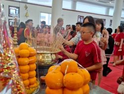 Perayaan Imlek 2025, Puluhan Ribu Masyarakat Tionghoa Datangi Maha Vihara Duta Maitreya Batam