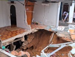 Delapan Rumah Tertimpa Longsor di Kampung Melayu Seipanas Batam