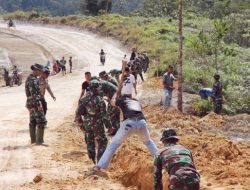 TMMD ke-123 Hadir untuk Warga Natuna, Bangun Jalan hingga Berikan Penyuluhan