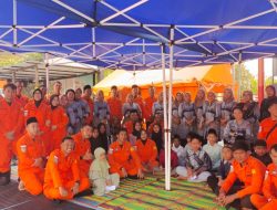 Rayakan HUT ke-53, Basarnas Natuna Berbagi Kebahagiaan dengan Anak Yatim