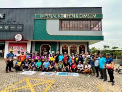 Berkolaborasi untuk Sehat dan Bahagia, Imperial Kitchen & Dimsum dan BFB Gelar Gowes Bareng