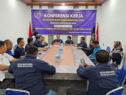 Konferensi Kerja PWI Kepri Dihadiri Pengurus 7 Kabupaten Kota, Perkuat Soliditas
