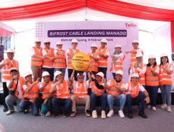 Telin Perlebar Gerbang Digital Indonesia: Kabel Bifrost Mendarat di Manado