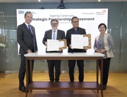 Telkom Jalin Kemitraan Strategis dengan Thales, Hadirkan Solusi Keamanan Digital dan Kota Cerdas di Indonesia