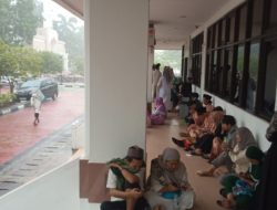 Hujan Deras, Salat Idul Fitri 1446 Hijriah Tingkat Kota Batam Dipindah ke Masjid Agung Raja Hamidah