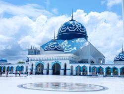 Menara dan Taman Masjid Raja Hamidah Batam Dibangun 2025